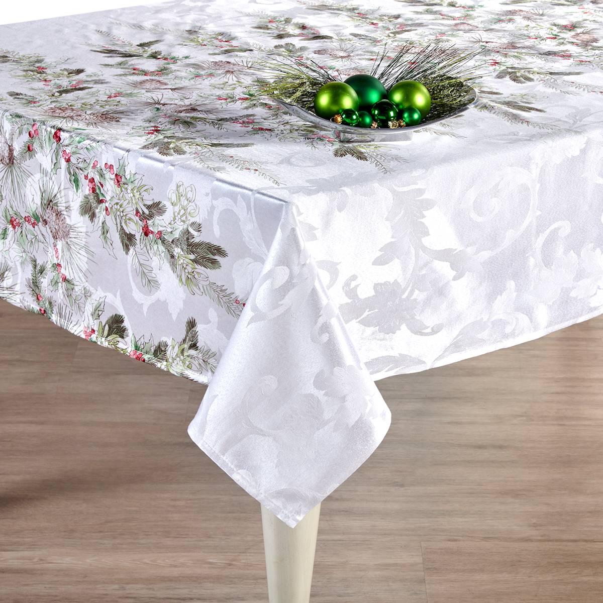 Winter Touch Jacquard Tablecloth