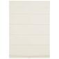 5in. Cordless Textured Fabric Roman Shades - Off White - image 2