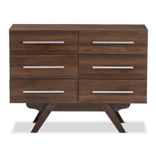 Baxton Studio Auburn 6 Drawer Dresser