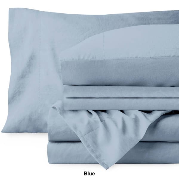 Spirit Linen Home™ Vintage Washed Sheet Set