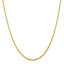 Gold Classics&#40;tm&#41; 2.25mm 20in. Extra-Light Rope Chain