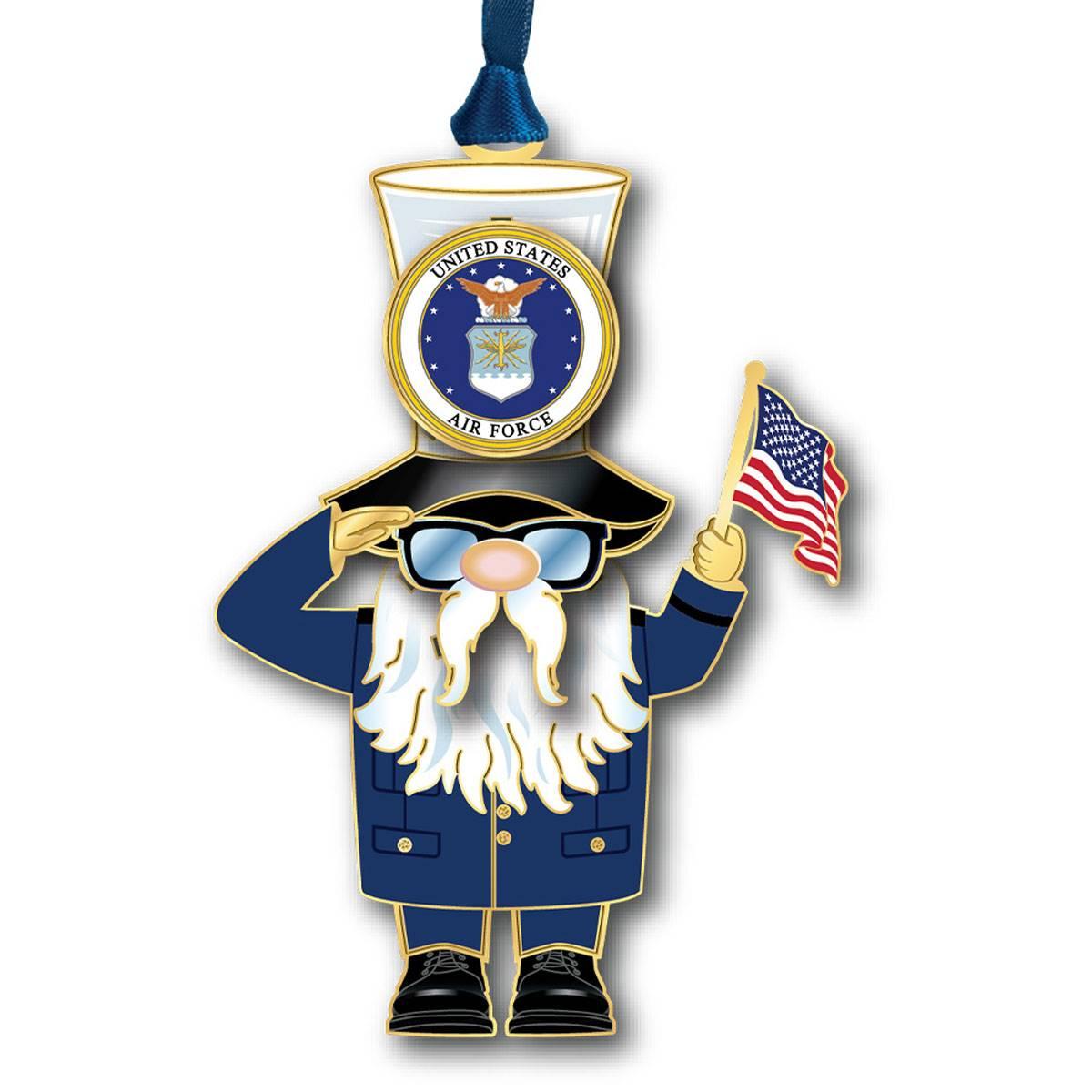 Beacon Design US Air Force Gnome Ornament