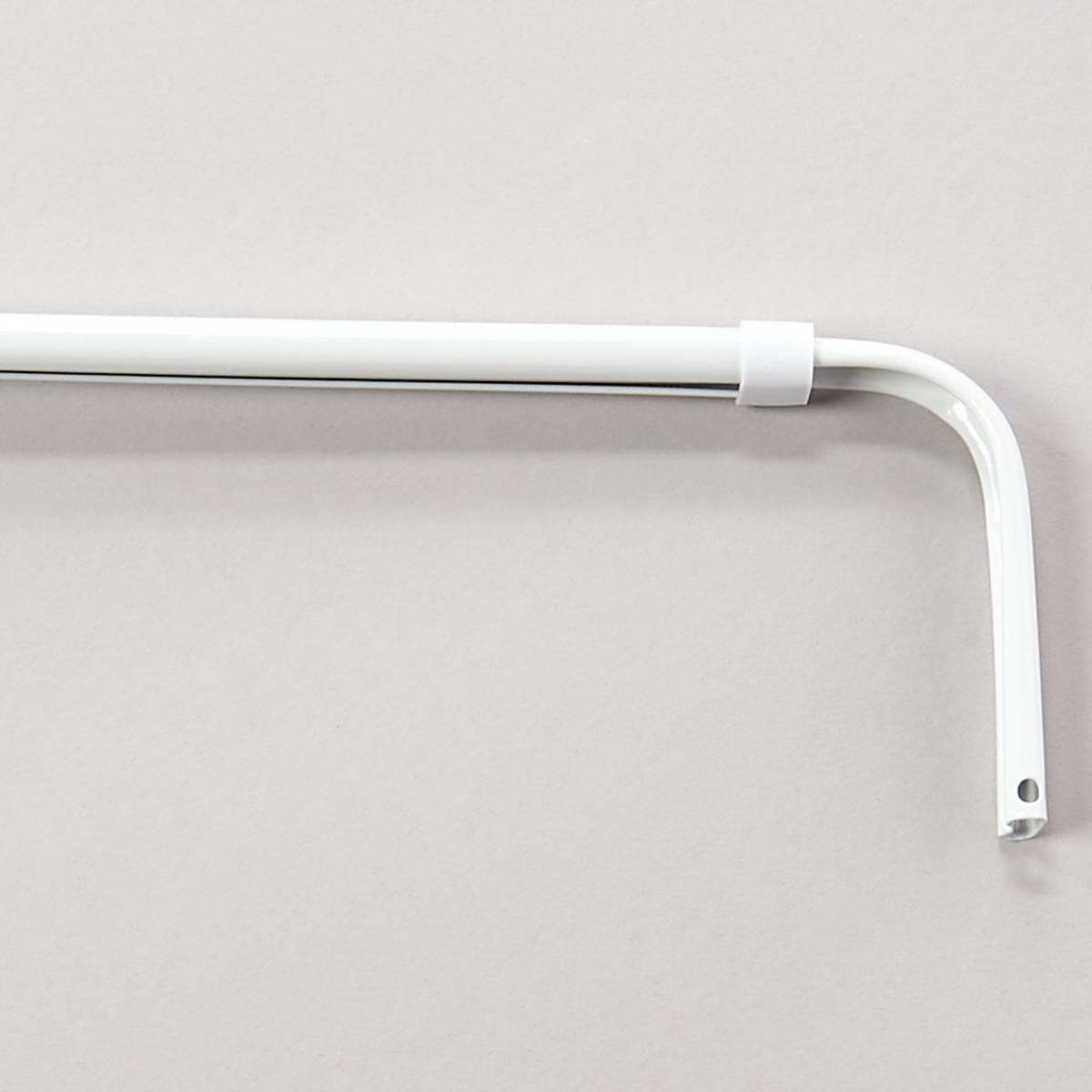 Classic Touch 3 inch Projection Single Curtain Rod