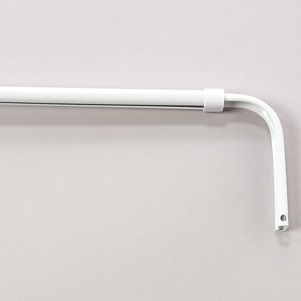 Classic Touch 3 inch Projection Single Curtain Rod - image 