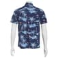 Young Mens VSTR Palm Flamingo Short Sleeve Button Down Shirt - image 3