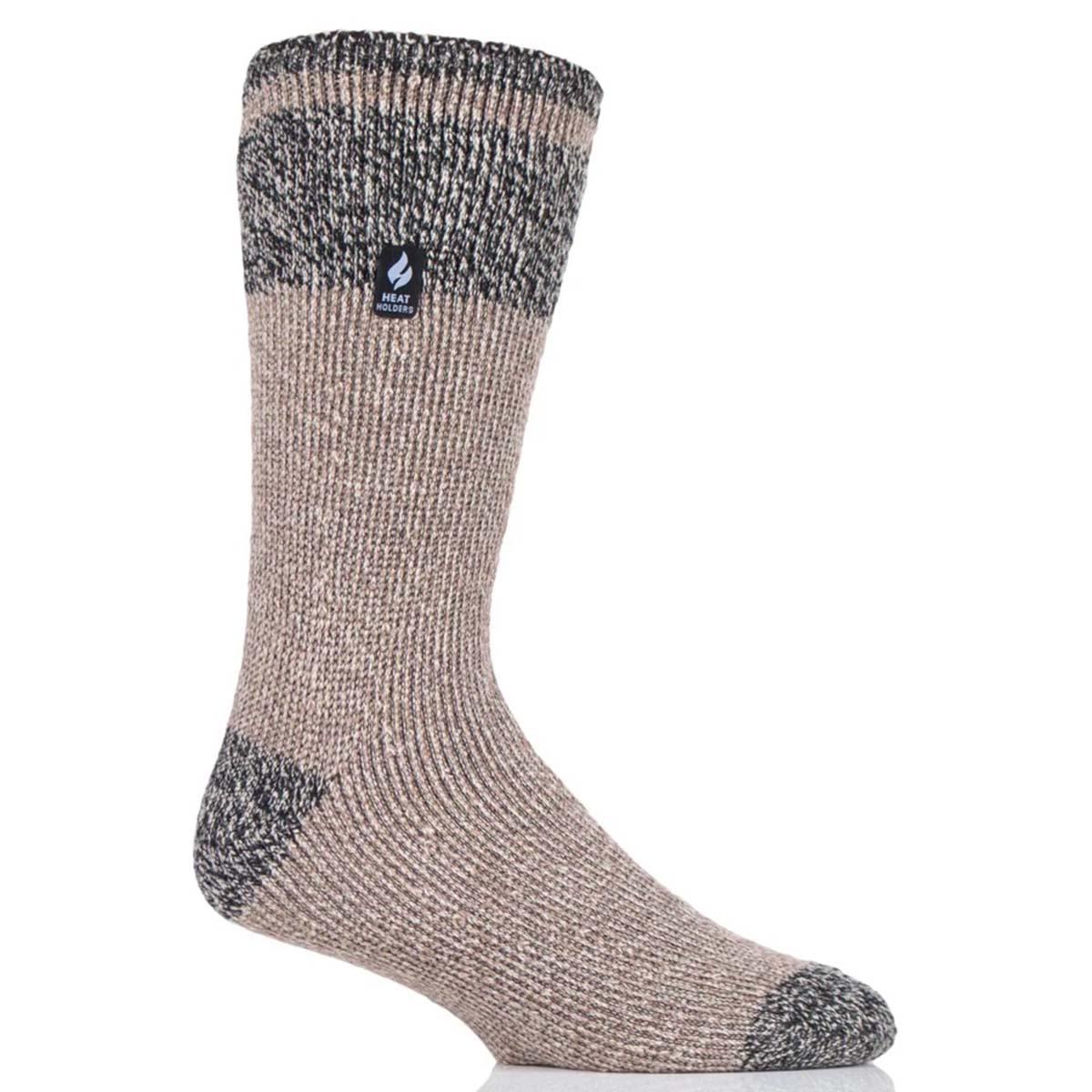 Mens Heat Holders(R) Rook ORIGINAL(tm) Block Twist Crew Socks