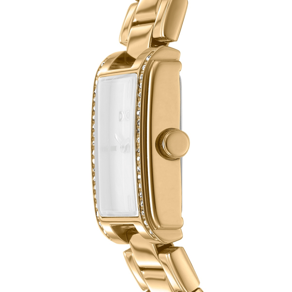 Womens DKNY Crystal Accented Case Green Dial Watch - DK1L122M0055