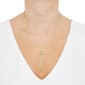 Gold Classics&#8482; Circle & Bar on Rope Chain Lariat Necklace - image 3