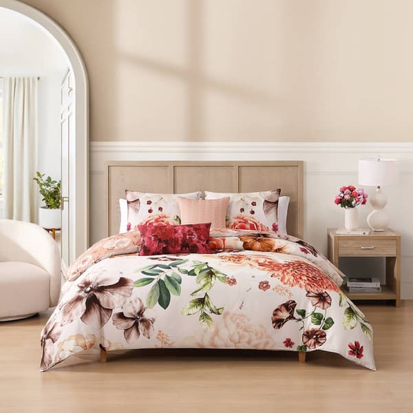 Bebejan&#174; Hazy Blossom Cotton 5pc. Reversible Comforter Set
