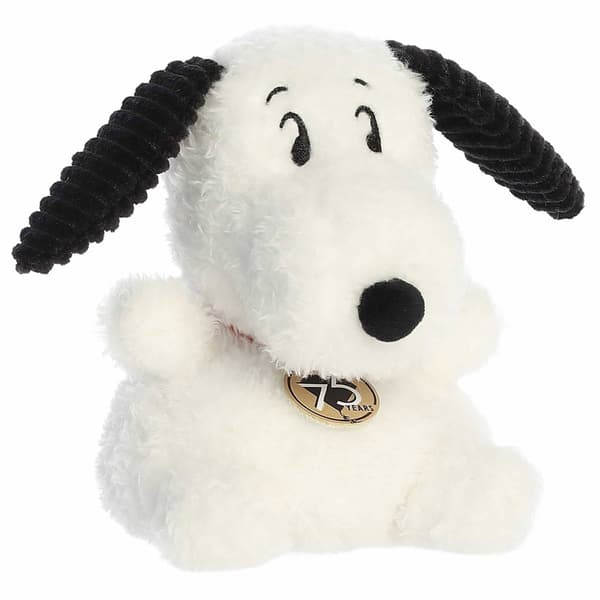 Palm Pals&#40;tm&#41; 4in. Snoopy 75th Anniversary&#40;tm&#41; Eco Friendly Beanie