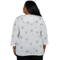 Plus Size Alfred Dunner Classics Shimmering Snowman Tee - image 1