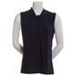 Womens Tommy Hilfiger Sleeveless Solid Knot Neck Blouse - image 1
