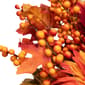 Northlight Seasonal Leaves & Flowers Fall Wreath - image 5