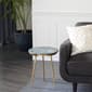 9th & Pike® Gold Contemporary Stoneware Accent Table - image 5