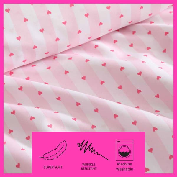 Betsey Johnson Wonderland Stripe Duvet Set