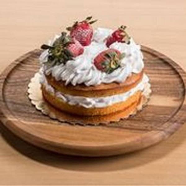 Kalmar Home Round Acacia Wood Lazy Susan