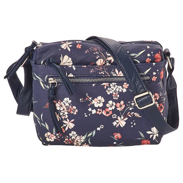 Bueno Grainy Wash Floral Crossbody