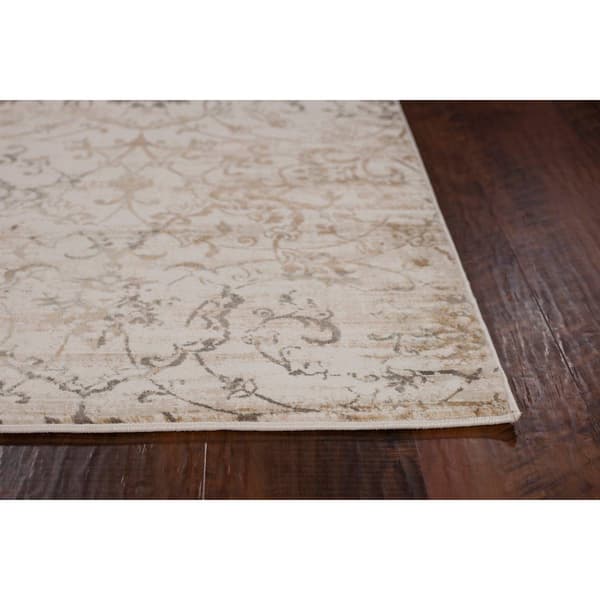 KAS Crete Beige Valencia 8 x 10 Rectangular Area Rug