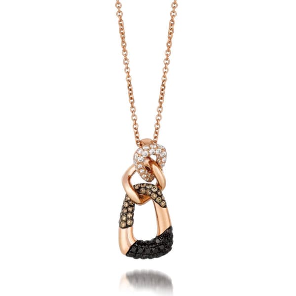 Le Vian Exotics(R) 14kt. Strawberry Gold(R) Pendant Necklace - image 