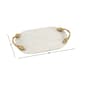 9th & Pike® White Marble and Aluminum Serving Tray - image 7