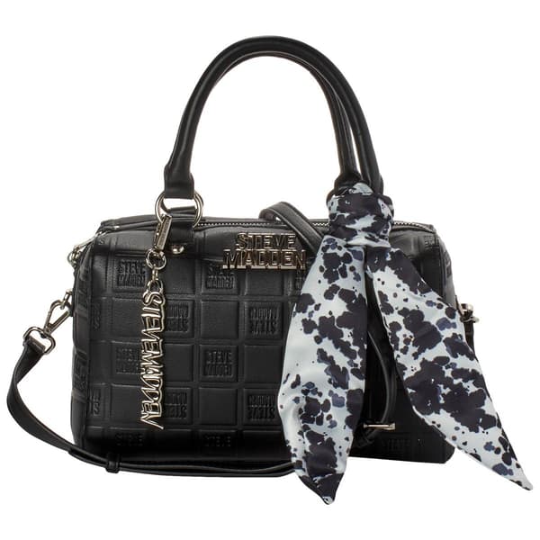 Steve Madden Adalise Large Barrel Satchel - image 