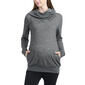 Womens Glow & Grow&#40;R&#41; Slouch Neck Maternity Hoodie - image 1