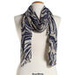 Womens Renshun Pearl Silk Abstract Oblong Scarf - image 3
