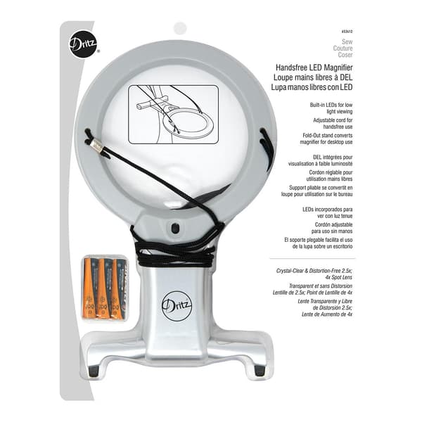 Dritz Handsfree LED Magnifier - image 