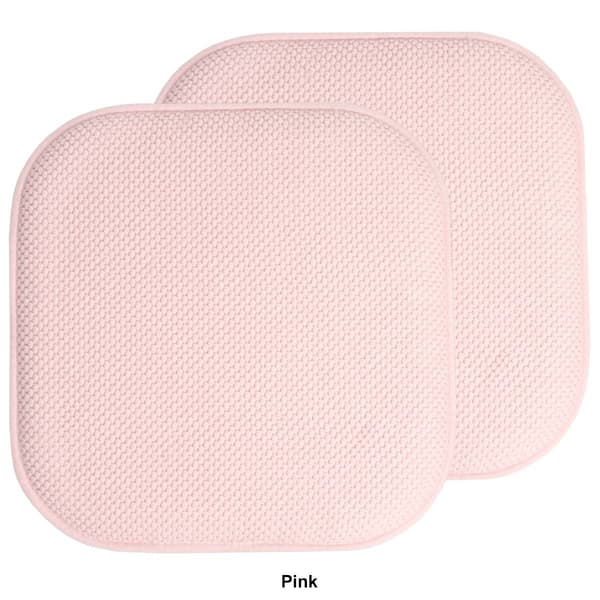 Sweet Home Collection Honeycomb Memory Foam Non-Slip Chair Pad