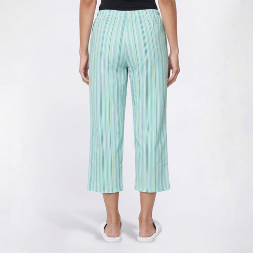 Womens HUE® A Swing & a Stripe Pajama Capris