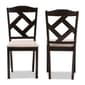 Baxton Studio Ruth Dining Chairs - Set of 2 - image 4