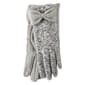 Womens Adrienne Vittadini Fashion Fleece Bow Gloves - image 1