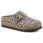 Womens White Mountain Bueno Cheetah Clogs - image 1
