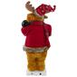 Northlight Seasonal 24in. Animated Musical Moose Christmas Figure - image 6