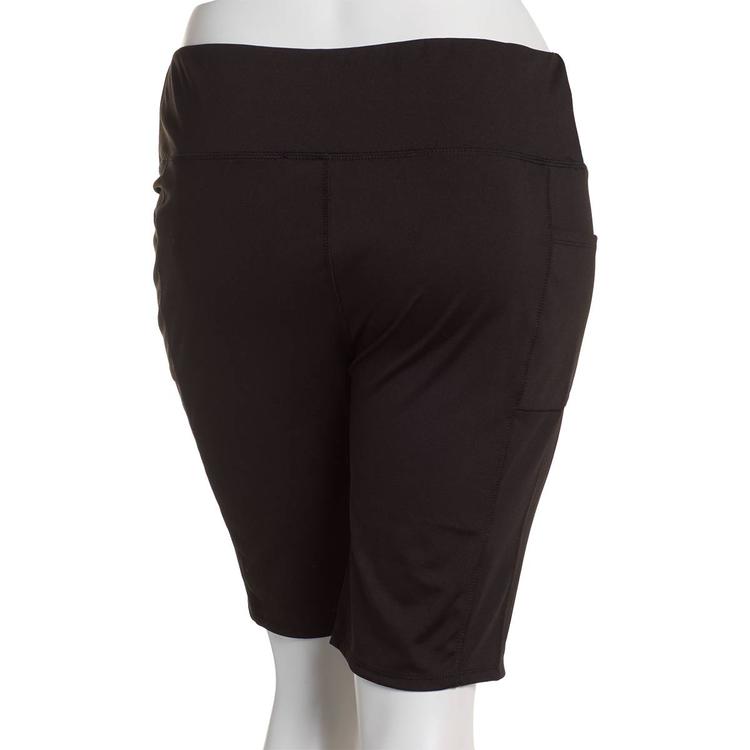 Plus Size Starting Point® Performance Bike Shorts - Black
