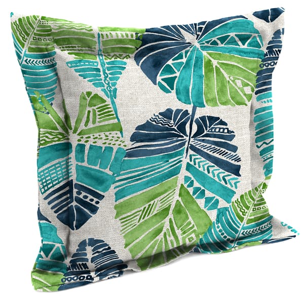 Jordan Manufacturing Hixon Caribbean Flange Edge Outdoor Pillow - image 