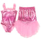 Girls (4-6x) Reesy Chelly Mermaid One Piece Swimsuit with Skirt - image 1