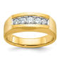 Mens Gentlemens Classics(tm) 14kt. Gold 1/2ctw. Round Diamond Ring - image 1