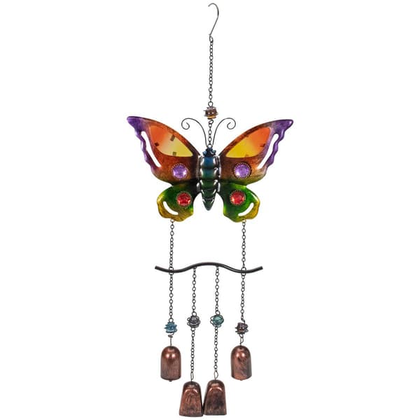 Northlight Seasonal 24in. Butterfly Outdoor Garden Windchime