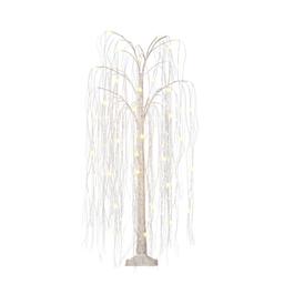 Puleo International 5ft. Outdoor Willow Tree with 240 LED Lights