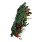Kurt S. Adler 24in. Berries and Pinecone Ribbon Wreath - image 3