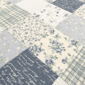 Donna Sharp Blue Pastures Cotton Quilted Throw - image 5