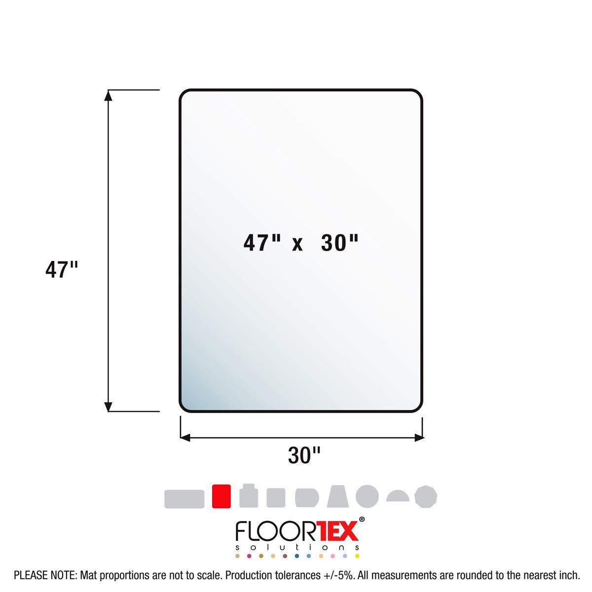 Floortex® Ultimat® Polycarbonate Chair Mat for Hard Floor