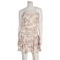 Juniors Madden Girl Floral Mesh Triple Tier Tube Dress - image 1