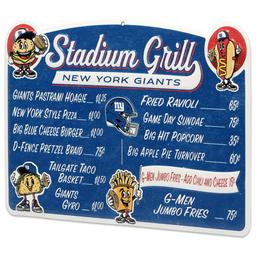 Open Road Giants Stadium Grill Wall Decor
