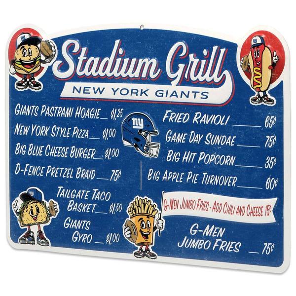 Open Road Giants Stadium Grill Wall Decor