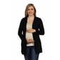 Plus Size 24/7 Comfort Apparel Open Front Maternity Cardigan - image 1