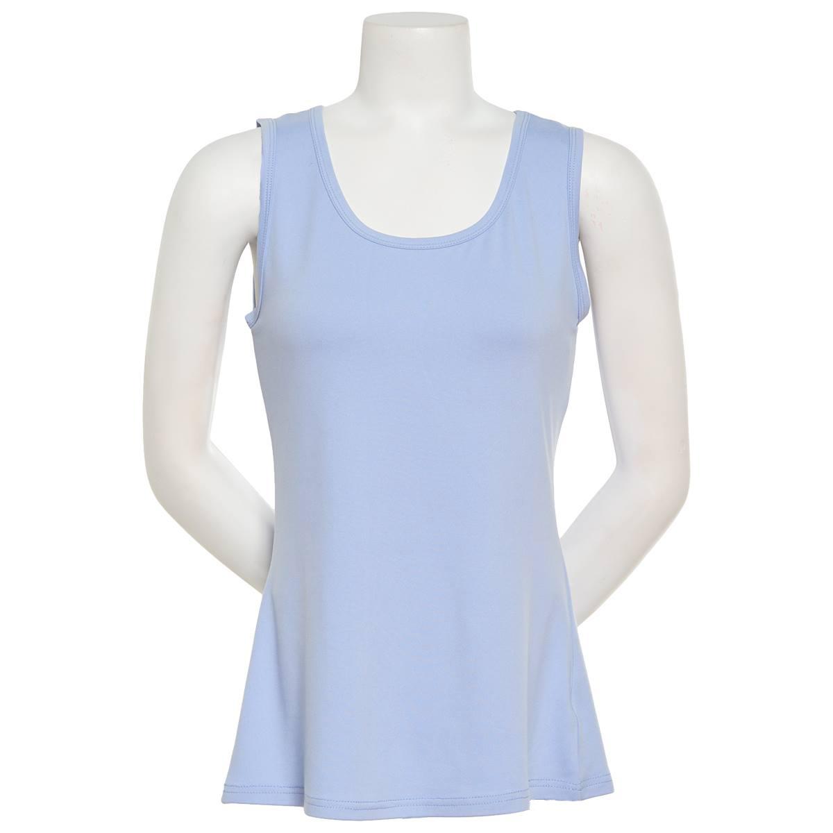 Plus Size Runway Ready Milky Crew Neck Tank