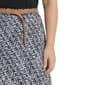 Plus Size NY Collection Chevron Chiffon Belted Waist Maxi Skirt - image 4