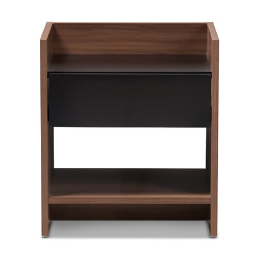 Baxton Studio Vanda 1 Drawer Nightstand
